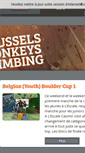 Mobile Screenshot of brusselsmonkeysclimbing.com